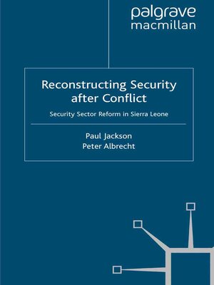cover image of Reconstructing Security after Conflict